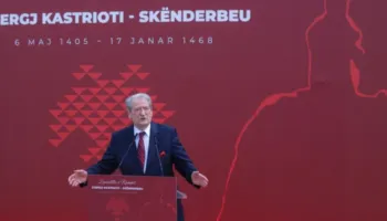Berisha: Me Skënderbeun lindi liria e shqiptarëve, lindi lavdia e shqiptarëve, lindi shteti i shqiptarëve!
