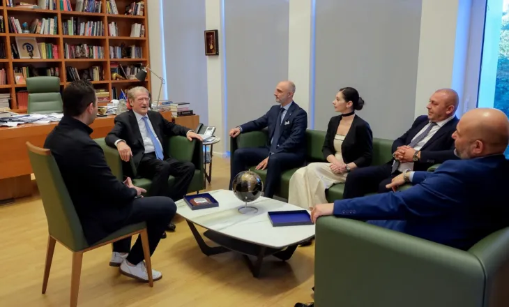 Berisha takim me senatorin Italian dhe sekretaren e përgjithshme të PPE