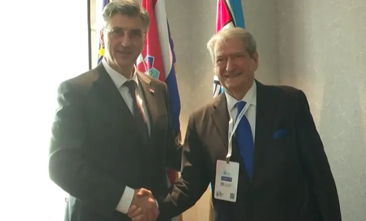 Berisha takon Plenković në Zagreb: Mirënjohje për Kroacinë, partner strategjik në procesin e integrimit