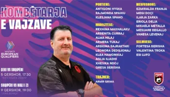 BOTËRORI 2027 – Sfidat vendimtare ndaj Çekisë & Malit të Zi, trajneri Grima grumbullon 23 lojtare…