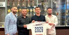 Brruti bëhet pjesë e Hajdukut në Kroaci, Kasalla shkëlqeu me Vorën e tani përfundon në Ukrainë