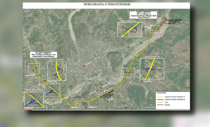 “Bypass” në Elbasan, nisin procedurat për segmentin 4.2 km në Bradashesh, punimet do zgjasin dy vite