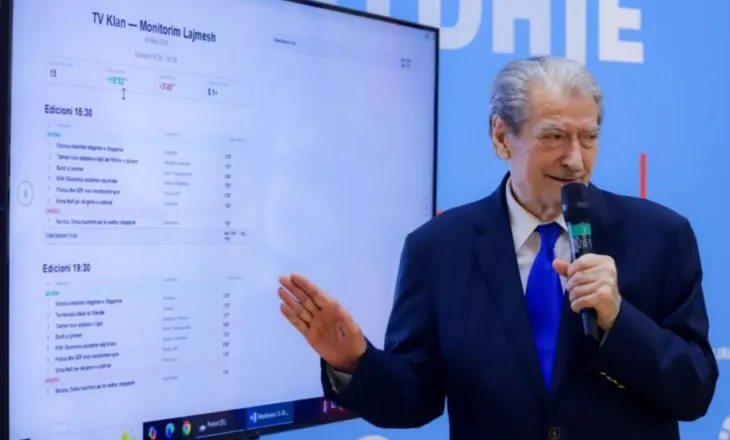 Censura ndaj opozitës/ Berisha: Jemi detyruar të bëjmë monitorimin e 4 medieve kombëtare për të rrëzuar shpifjen e Ramës