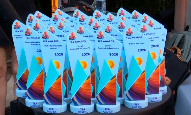 Ceremonia “Tea Awards 2026”, vlerësohen bashkitë dhe subjektet që kanë kontribuuar më shumë për turizmin