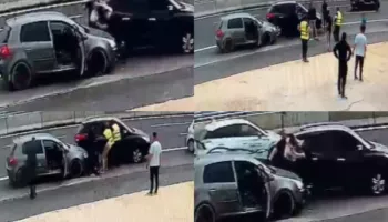 Çfarë ndodhi përballë QTU-së? Plas sherri mes qytetarëve, dyshohet se… (Video)
