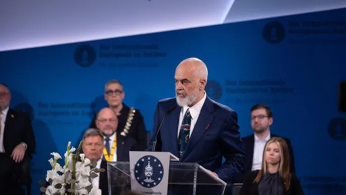 Çmimi “Karli i Madh” në Gjermani, Rama i ftuar në ceremoni si pjesë e grupit të miqve të nderit
