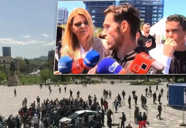 Ç’ndodhi në Sheshin “Skënderbej”, lezhjani çan kangjellat me makinë, rrezikon jetën e qytetarëve