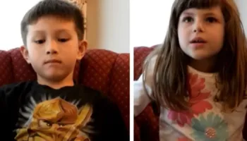 Dallime të dukshme në sjelljen e dy fëmijëve, njëri me ADHD