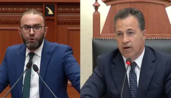 Debate në Kuvend / “Dorëhiqu, po shkel Kushtetutën”, Peleshi i tërheq vëmendjen Bardhit: S’ka asnjë…