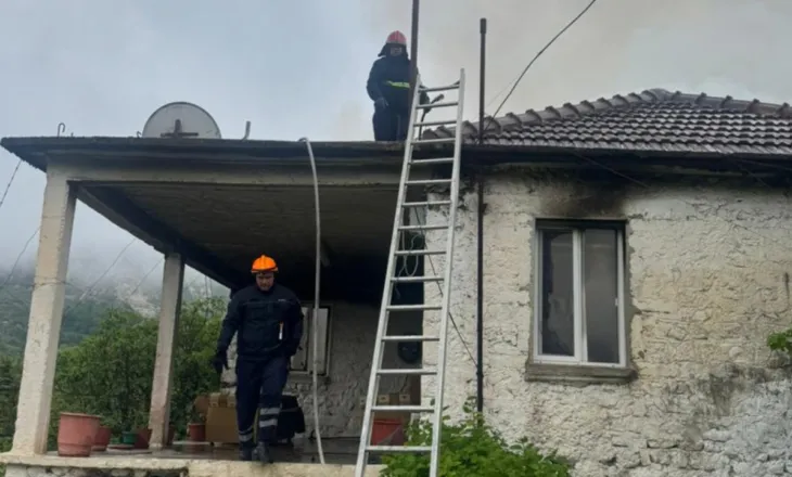 Digjet banesa në Gjirokastër, dyshohet për shkëndijë elektrike në rrjetin e brendshëm