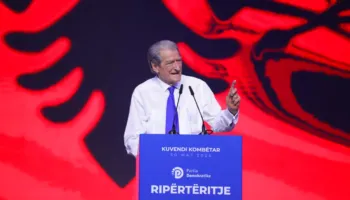“Do të përmbysim diktaturën”, Berisha nga Kuvendi Kombëtar: Kjo parti nuk mposhtet, as nuk shitet
