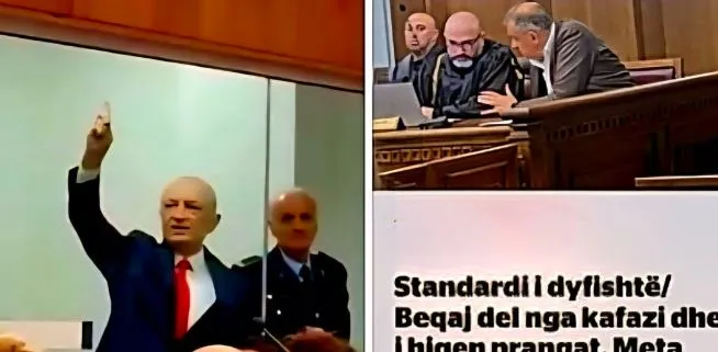 “Drejtësi rrugaçësh”/ Seancat gjyqësore ‘shpërthen’ Vasili: Meta në kafaz, ndërsa Beqaj në sallë në krah të avokatit