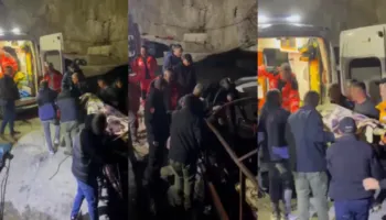 Dy turistë ukrainas bien në greminë në zonën ‘Guri i Lekës’ në Shosh