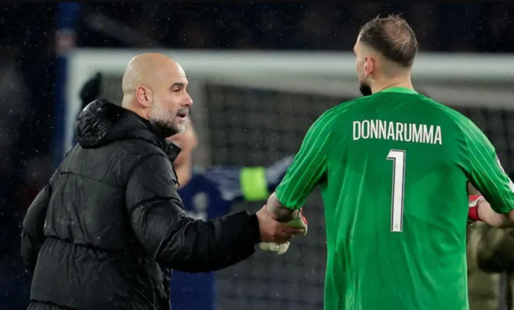 E pati trajner vetëm për një sezon, Donnarumma reagon shumë shkurt për largimin e Guardiolës