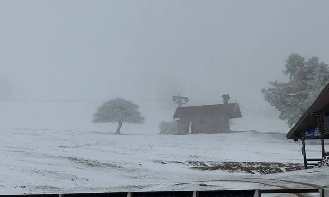 E pazakontë/ Disa zona mbulohen nga dëbora, termometri zbret në -1 gradë