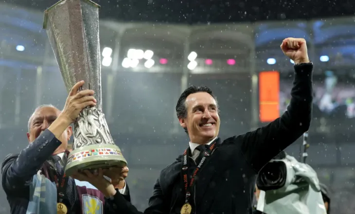 Europa League do të quhet Unai Emery League, fiton një tjetër trofe me Aston Villa