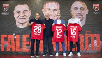 Eventi i mirënjohjes për trajnerin Sylvinho dhe stafin, Duka: Derën në Shqipëri do ta keni gjithmonë të hapur