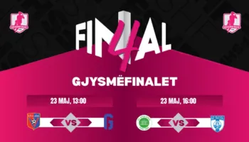 “Final 4”, femra: Të shtunën mësohen dy ekipet finaliste. Vllaznia me një këmbë në finale, gjithçka e hapur për sfidën tjetër