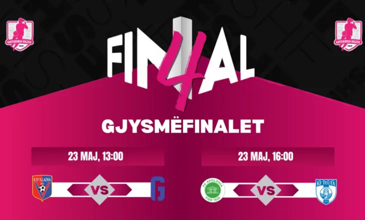 “Final 4”, femra: Të shtunën mësohen dy ekipet finaliste. Vllaznia me një këmbë në finale, gjithçka e hapur për sfidën tjetër