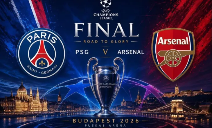 Finalja e Budapestit është PSG-Arsenal; francezët janë aq favoritë sa… rrezikojnë diçka