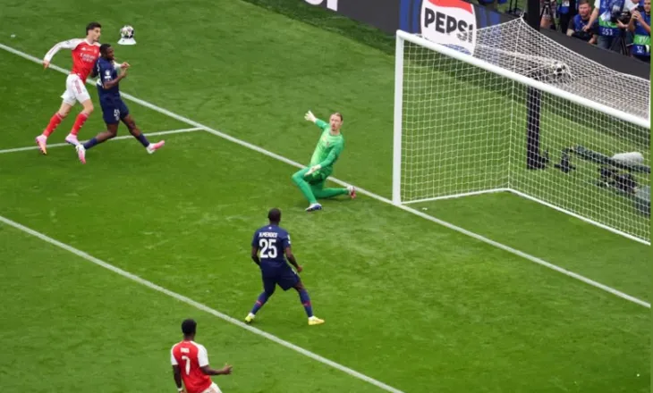 Finalja e Champions League/ Mjafton Kai Havertz, Arsenal e mbyll në avantazh pjesën e parë