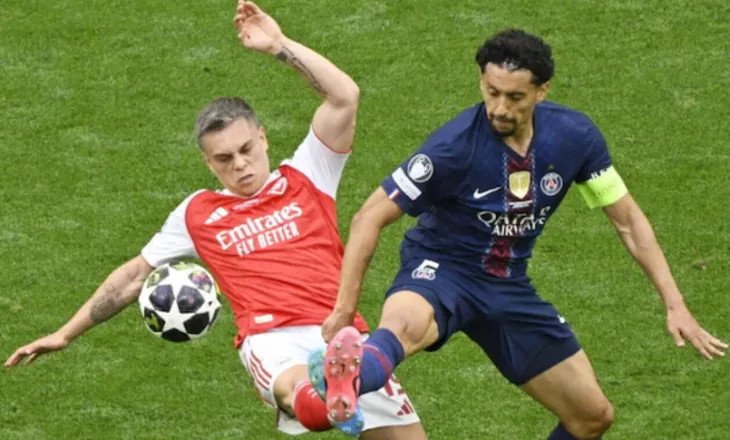 Finalja e Champions League/ PSG barazon sfidën, Dembele realizon saktë 11 metërshin