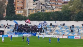 Fitore “e florinjtë” e Tiranës, bardheblutë mposhtin Teutën dhe e fusin në vallen e mbijetesës