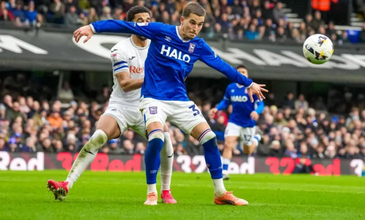 Fitore e pastër me Ipswich, Anis Mehmeti ngjitet në Premier League për sezonin e ri