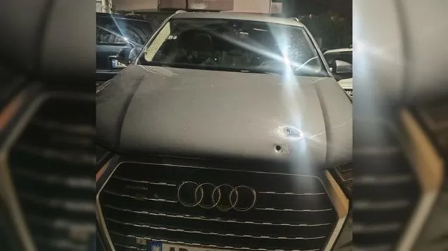 Foto/ Atentati ndaj Kejdi Spajas ku mbeti i plagosur efektivi i policisë, kjo është makina që “priti” plumbat