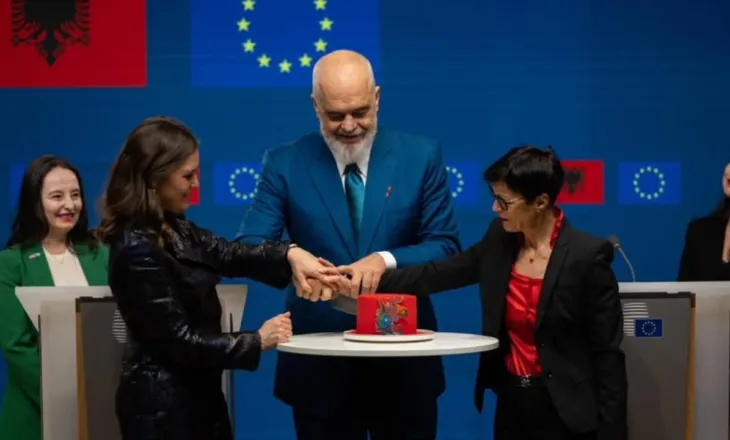 Foto-lajm/ Rama uron Ditën e Europës: Shqipëria më afër se kurrë familjes europiane