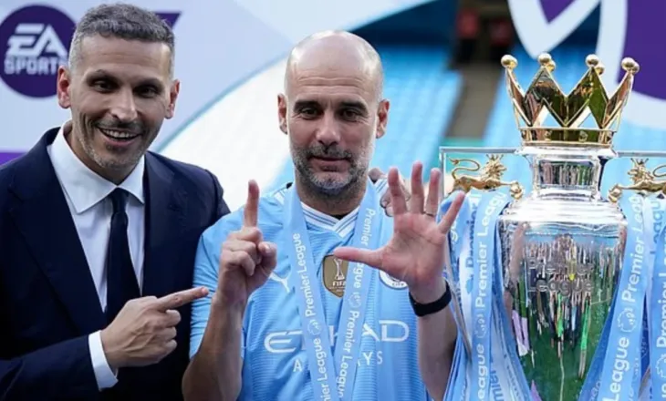 FOTO/ Po bën valixhet! Pep Guardiola kapet mat, pamjet nga Manchesteri që po bëjnë xhiron e rrjetit