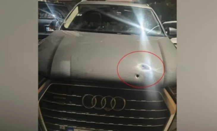 FOTO/ Shenja plumbash në Audin e zi, kjo është makina e ‘shënjestrës’ së atentatit në Shkozë