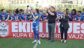 Futboll femra/ Teuta bën histori, mposht Apoloninë dhe fiton Kupën e Shqipërisë
