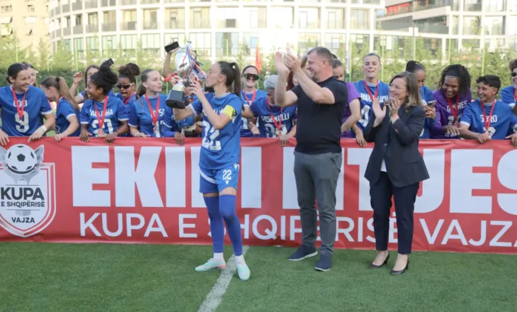 Futboll femra/ Teuta bën histori, mposht Apoloninë dhe fiton Kupën e Shqipërisë