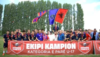 Futboll moshash/ KF Shkodra fiton titullin në U17, Dinamo fiton trofeun në U15