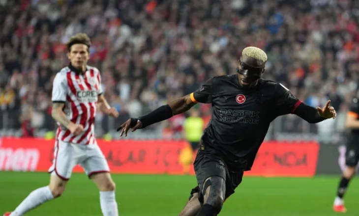 Galatasaray shtyn festën e titullit, Muçi luan vetëm 45 minuta në barazimin e Trabzonspor (video)