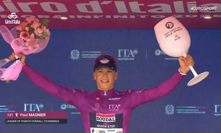 Giro d’Italia 2026/ E tij, Paul Magnier, etapa e 18-të