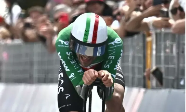 Giro d’Italia/ Ganna spektakolar në etapën e dhjetë