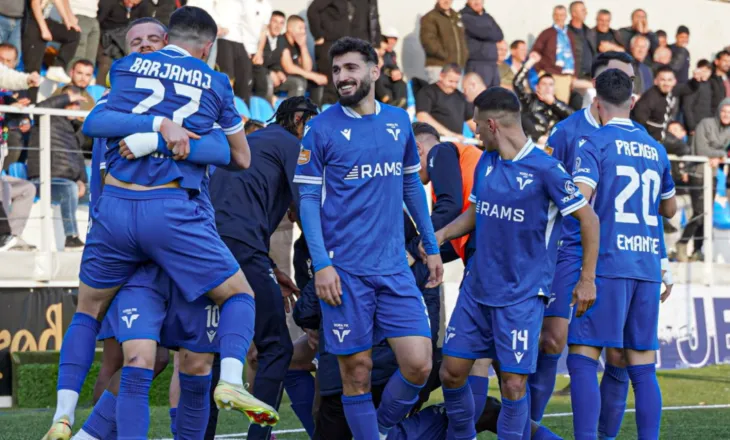 Gjashtë gola në Vorë, vendësit mundin Elbasanin kryesues të Kategorisë Superiore