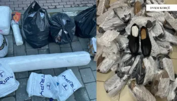 Goditet një rast i kontrabandës në Kapshticë, arrestohet një 42-vjeçar. Sekuestrohen këpucët e sjella nga Greqia