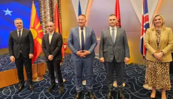 Goditja e grupeve kriminale ndërkufitare, Skënder Hita takime me homologët dhe zyrtarët britanikë në Kosovë