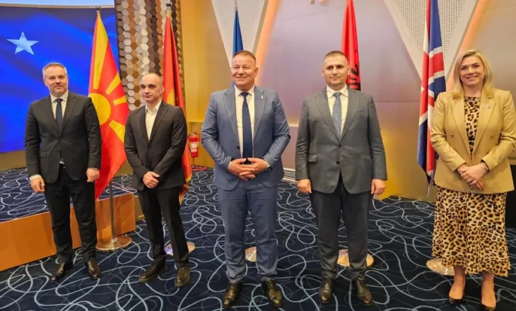 Goditja e grupeve kriminale ndërkufitare, Skënder Hita takime me homologët dhe zyrtarët britanikë në Kosovë