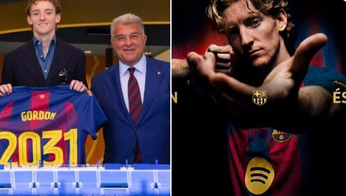 Gordon në prezantim te Barça: E dija se një ditë do jem këtu