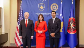Haxhiu takim me kongresistët amerikanë: NATO-ja, siguri afatgjatë për Kosovën