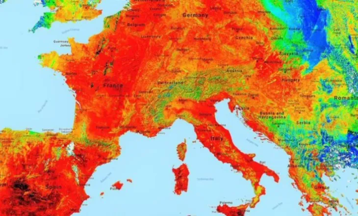 I nxehti afrikan “godet” Europën, paralajmërohen temperatura rekord