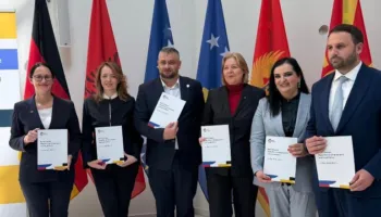 Ibrahimaj në Berlin:Shqipëria rol aktiv në avancimin e reformave të tregut të punës dhe zhvillimin e kapitalit njerëzor në rajon