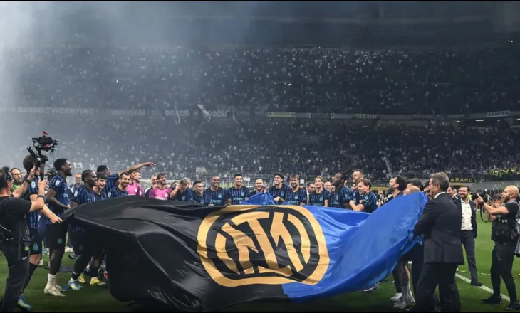 Inter dhe festa në San Siro, fishekzjarrë dhe në Sheshin Duomo