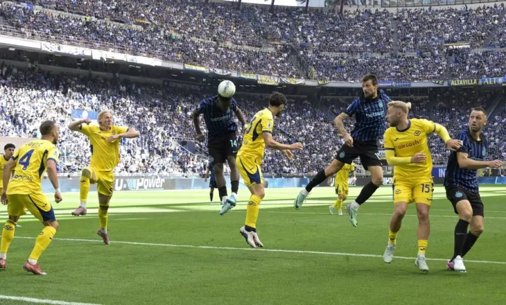 Interi feston pa fitore, Verona barazon në minutat e fundit zikaltërit në San Siro