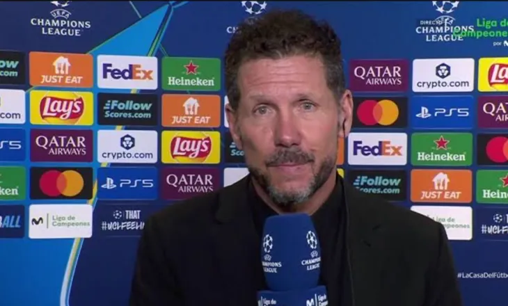 “Jam i qetë dhe në paqe”, Simeone i jep dorën Arsenalit: E meritoi kualifikimin, jam krenar për vendin ku jam
