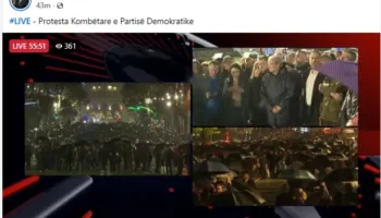 Jo vetëm në shesh/ Berisha “braktiset” edhe online, vetëm 360 ndjekës live në Facebook